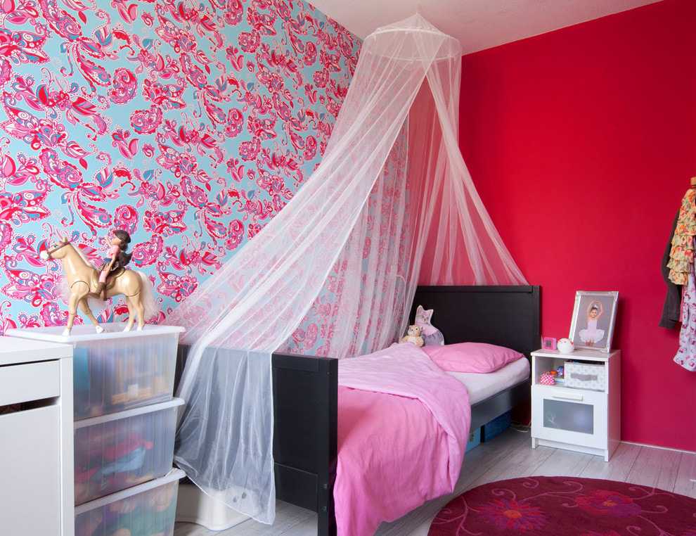 Как создать интерьер детской комнаты для девочки в розовых оттенках