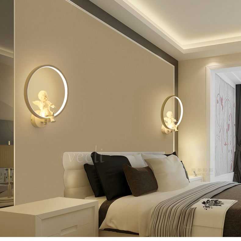 Освещение в спальне: реальные примеры освещения без люстры и с натяжным потолком. 115 фото идей дизайна