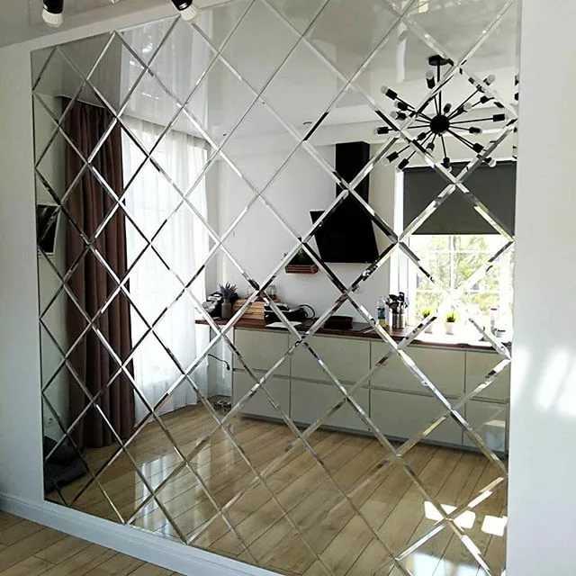 Зеркальная мебель в интерьере - особенности использования зеркальной мебели в интерьере: уход и размещение