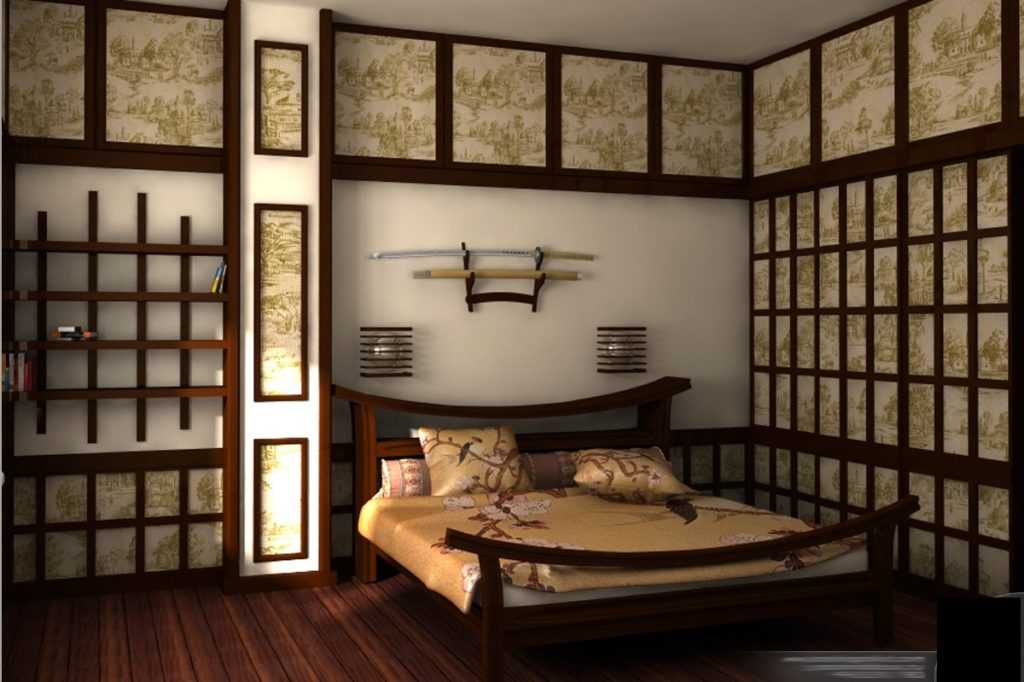 Спальня в японском стиле (58 фото): дизайн интерьера комнаты в азиатском стиле, идеи для отделки своими руками