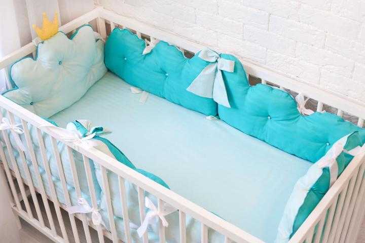Бортики в кроватку для новорожденных — наши инструкции