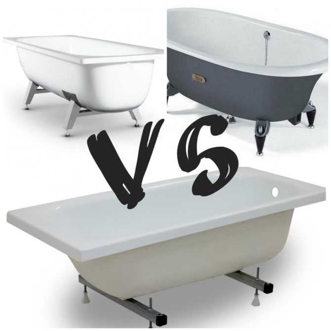 Какая ванна лучше акриловая или стальная: как выбрать, сравнительный обзор (+ видео)