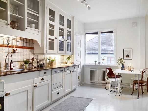 Кухня в скандинавском стиле: дизайн, отделка и аксессуары в 2021-2022 (50 фото)