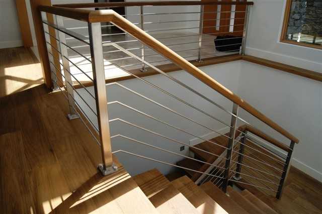 Ограждения для лестниц – фото перил для лестницы, дизайн и советы по выбору | houzz россия