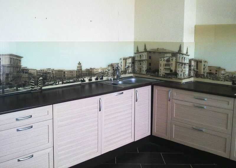 Стеновые панели для кухни: кухонная отделка на стены под плитку, настенные акриловые модели