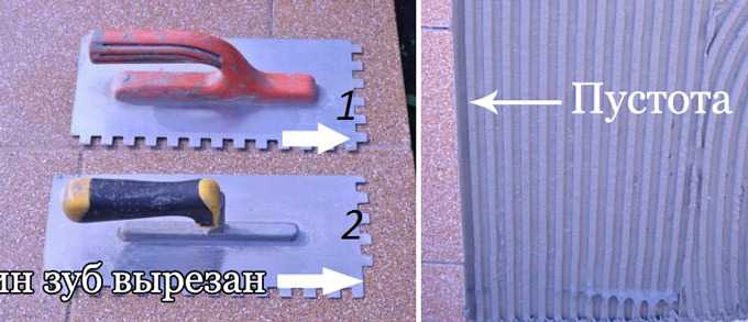 Гребенка для плитки: как выбрать зубчатый шпатель для укладки плитки на стену, какой размер нужен