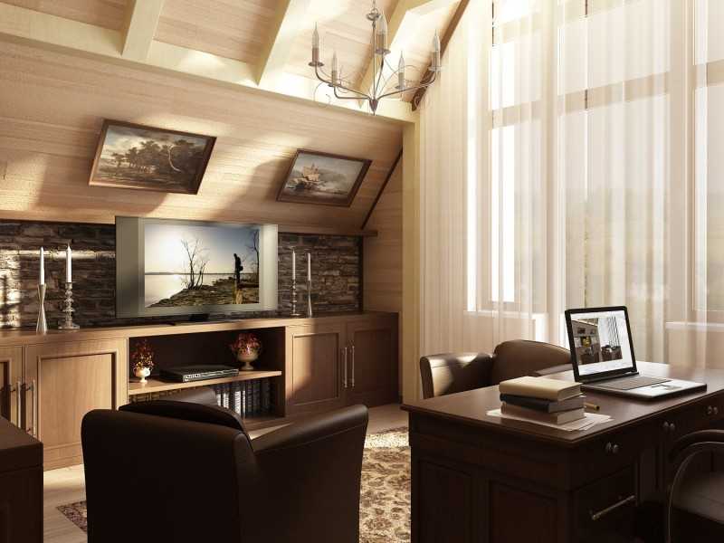 Интерьер рабочего кабинета в офисе: как оформить кабинет - smallinterior