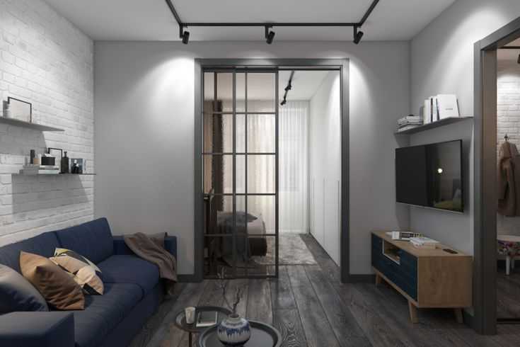 Дизайн квартиры 50 кв. м. - 200 фото идей современной планировки и оформления квартиры