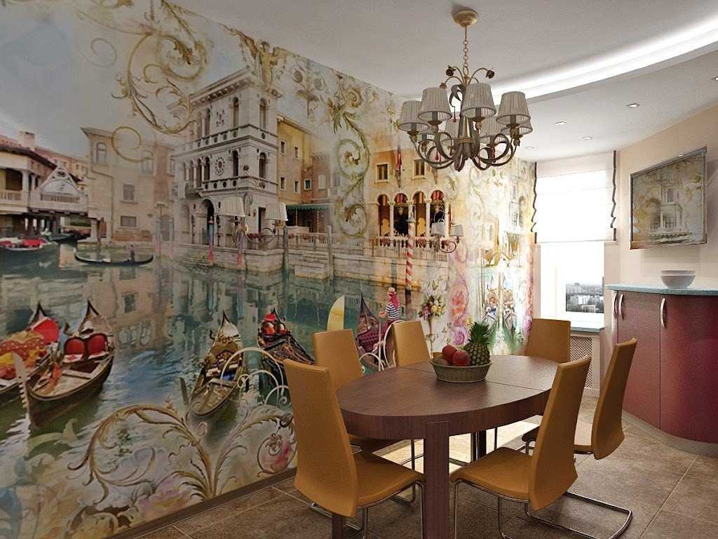 Стильные фрески в интерьере дома — оригинальная отделка любого помещения