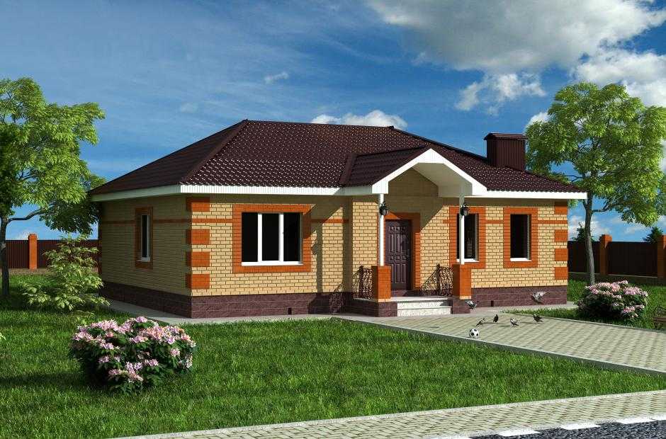 Проекты одноэтажных домов под ключ – заказать проект 1 этажного дома: цена от 28,000 руб за м2 | «веванта»