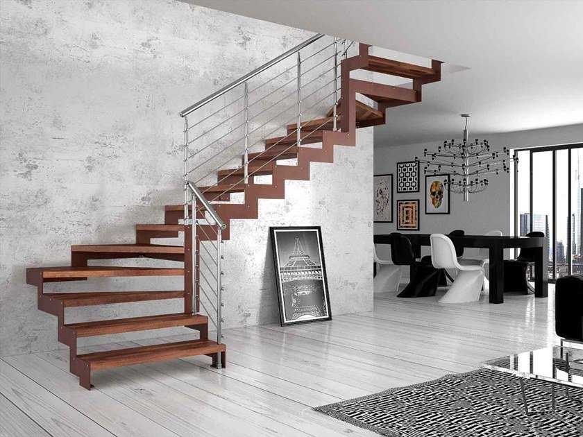 Лестница в деревянном доме (39 фото): виды маршей на второй этаж, изготовление своими руками и особенности установки, цвет и дизайн конструкций