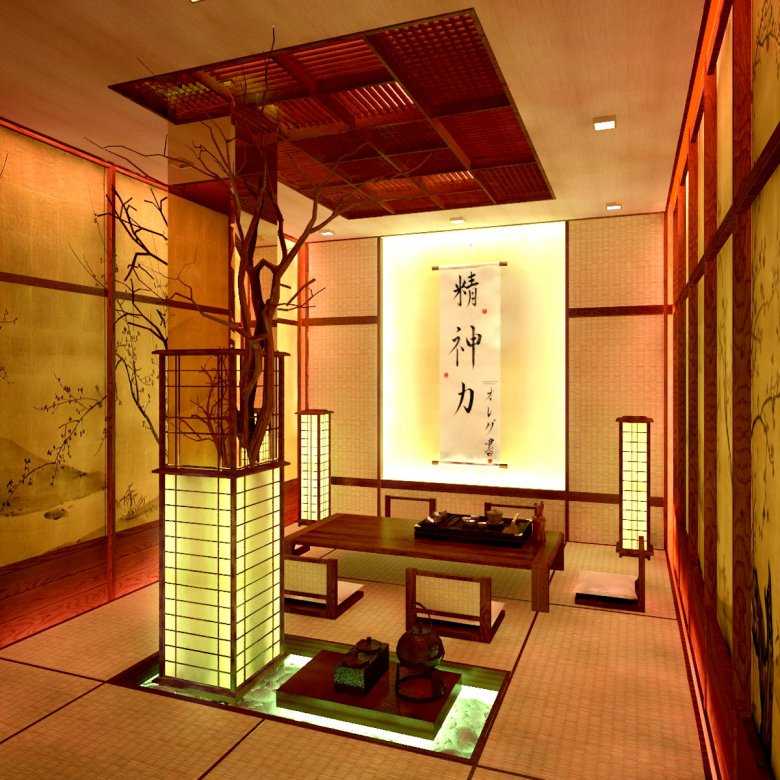Дизайн квартиры в японском стиле: спокойствие вашего дома. 220+ (фото) интерьера в разных комнатах (кухня, гостиная, ванная)