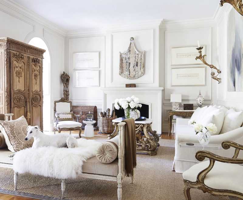 Французский стиль в интерьере квартиры или дома, деревенский, классический или современный дизайн гостиной, кухни и спальни