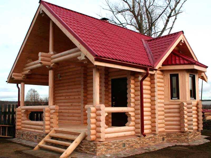 Строительство домов из оцилиндрованного бревна под ключ в московской области, проекты с ценами на строительство