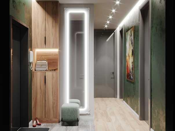 Дизайн коридора в квартире ✔️ 69 фото, идеи и советы