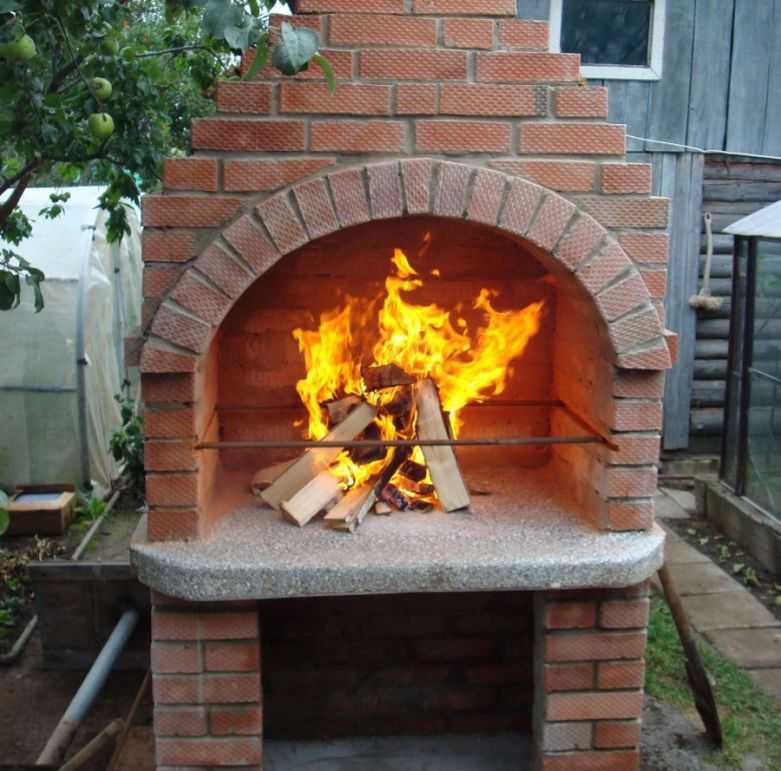 Мини печь из кирпича своими руками: печка для дачи на дровах, отопительный камин