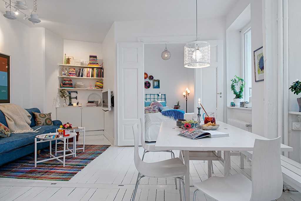 Шведский дизайн интерьера квартиры - фото и идеи оформления