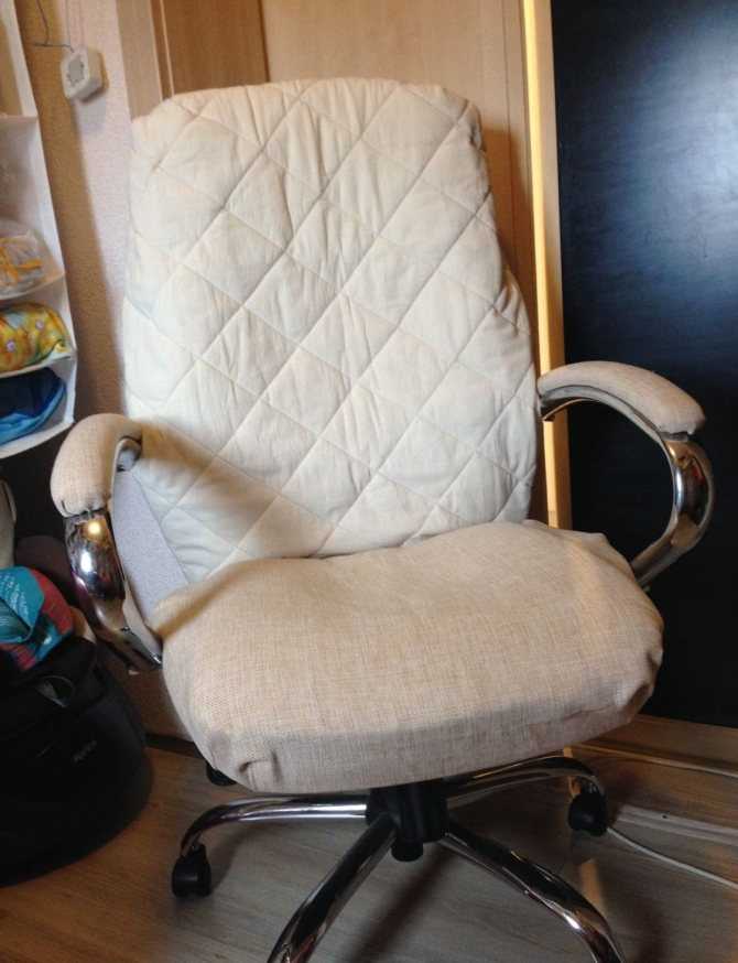 Чехлы на стулья со спинкой: как сшить своими руками, выкройка, фото