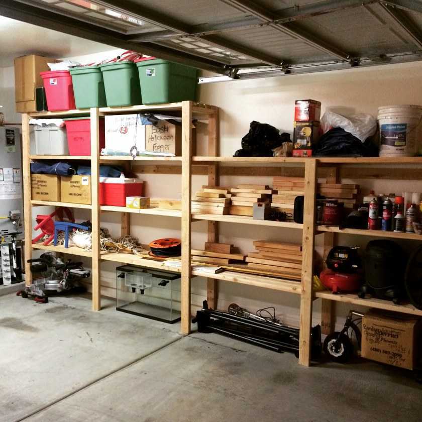 Стеллажи для гаража из дерева: превосходное руководство от профи