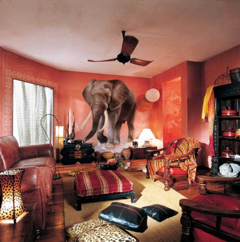 Африканский стиль в интерьере квартиры (50 фото) | decorwind