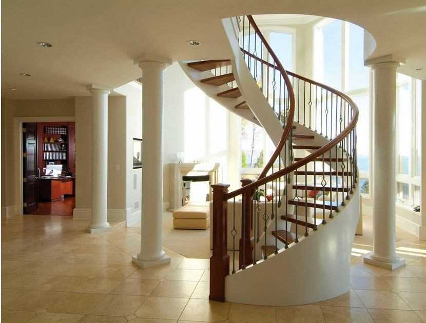 Полувинтовая лестница (35 фото): конструкции на второй этаж, тонкости расчета полувинтовой лестницы, полуоборотные варианты своими руками, схемы и чертежи