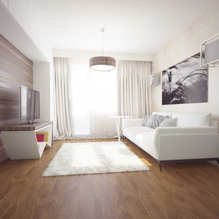 Дизайн квартиры-студии (119 фото): проект интерьера уютной гостиной комнаты, малогабаритной и прямоугольной с одним окном, лучшие идеи
