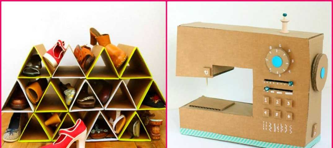 Что можно сделать из картона – полезные поделки и популярные идеи как построить картонные поделки (100 фото)