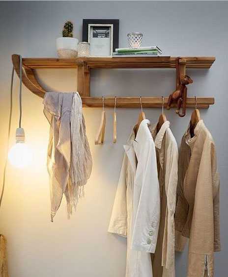 Напольная вешалка для одежды (47 фото): все для любимых вещей