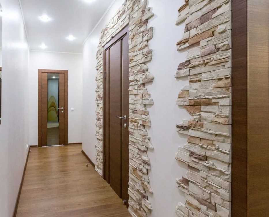 Декоративный камень в интерьере прихожей: 53 фото-идеи отделки стен искусственным и натуральным камнем | houzz россия