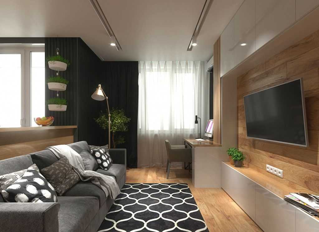 Примеры современных стилей дизайна в интерьере квартир 50 кв. м
