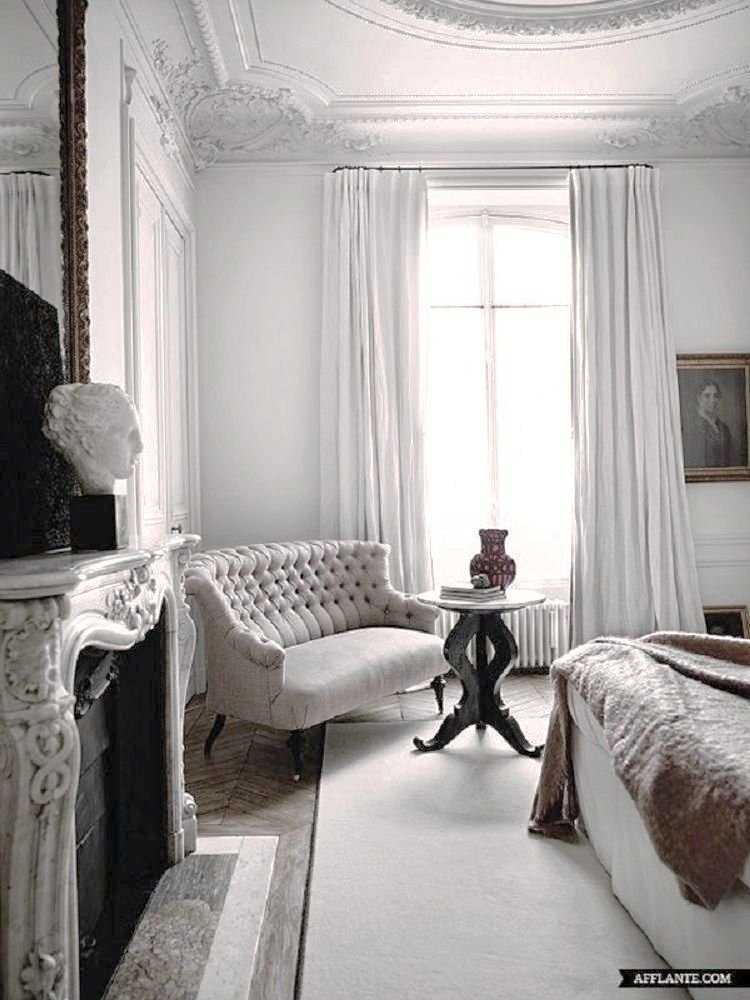 Парижская квартира с мебелью с блошиного рынка: фото дизайн-проекта | houzz россия