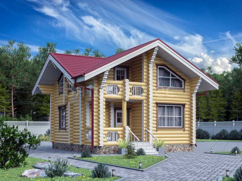 Проекты деревянных домов из бревна с 318 т.р. в срок от двух недель, цены на оцилиндровку в москве, рф | строительство домов под ключ
