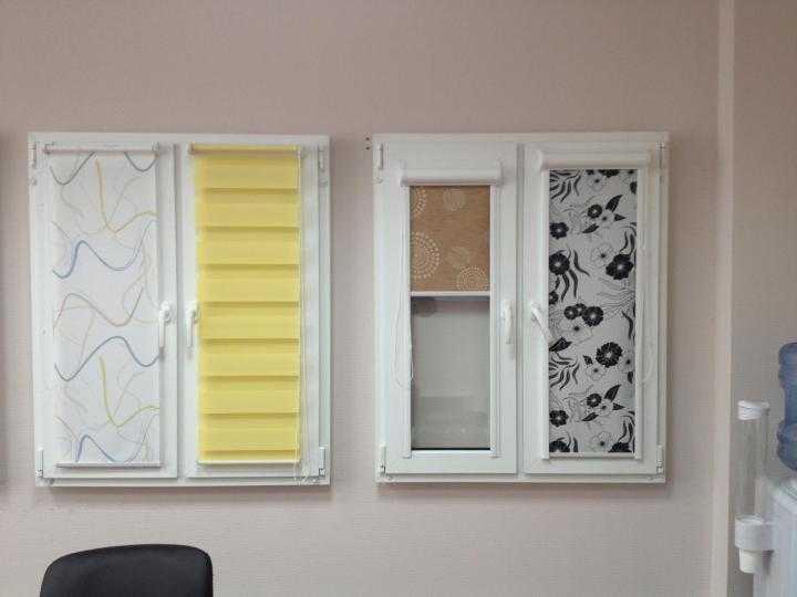 Рулонные шторы на пластиковые окна - идеи и примеры использования рулонных штор (145 фото)