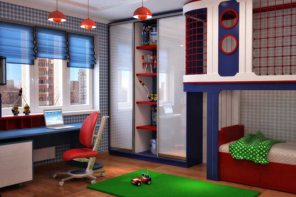 Детская комната для двоих детей (68 фото): дизайн-проекты, идеи обустройства | «покажу»