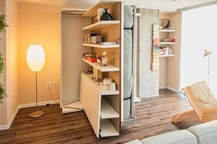 Мебель, которая захламляет пространство в маленькой квартире