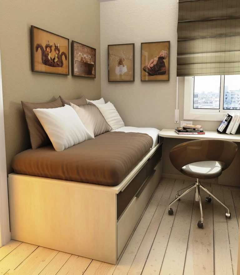 Дизайн комнаты: как обустроить интерьер маленькой и большой комнаты для двоих взрослых с диваном
 - 40 фото