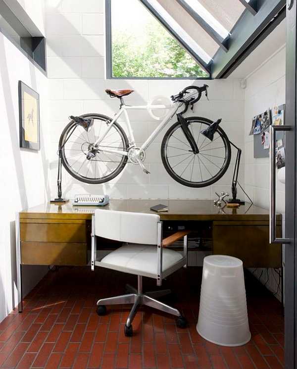 Как хранить велосипед в квартире: 5 интересных идей