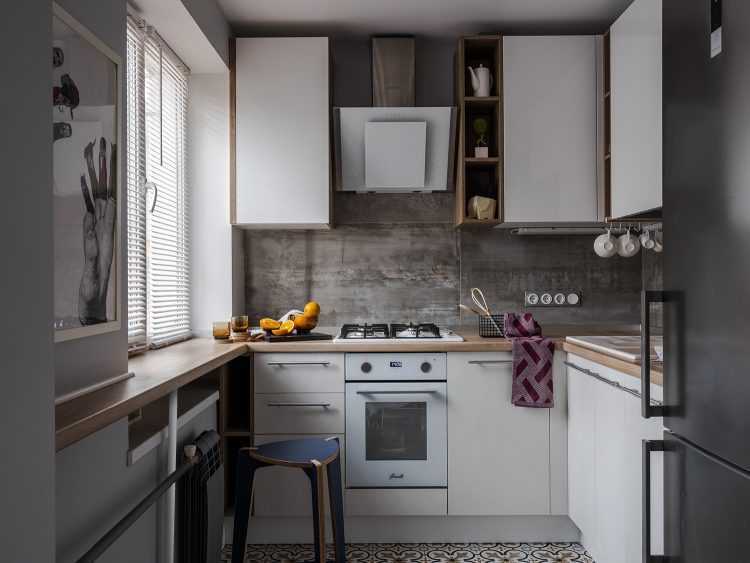 Дизайн кухни 5 кв. м. — 105 фото идей грамотной расстановки мебели и оформления