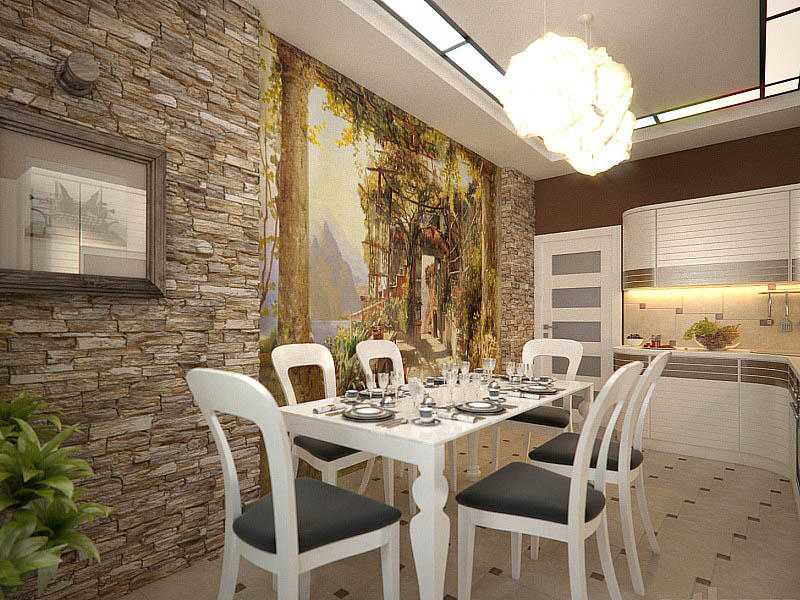 Отделка стен на кухне: 205+ фото вариантов (панели, ламинат, штукатурка). как сочетать практичность с эстетикой?