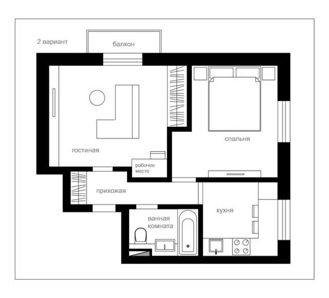 Перепланировка двухкомнатной квартиры в трехкомнатную и не только, примеры и проекты для хрущевки и других, идеи с примерами и фото