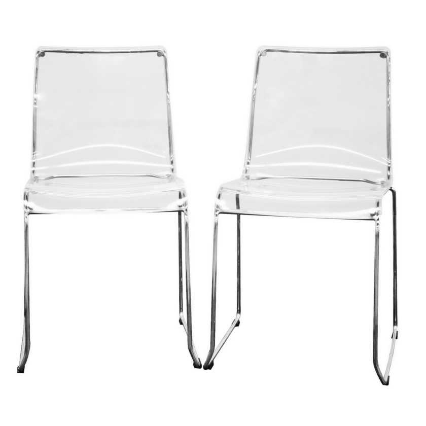 Прозрачные стулья - 80 фото идей