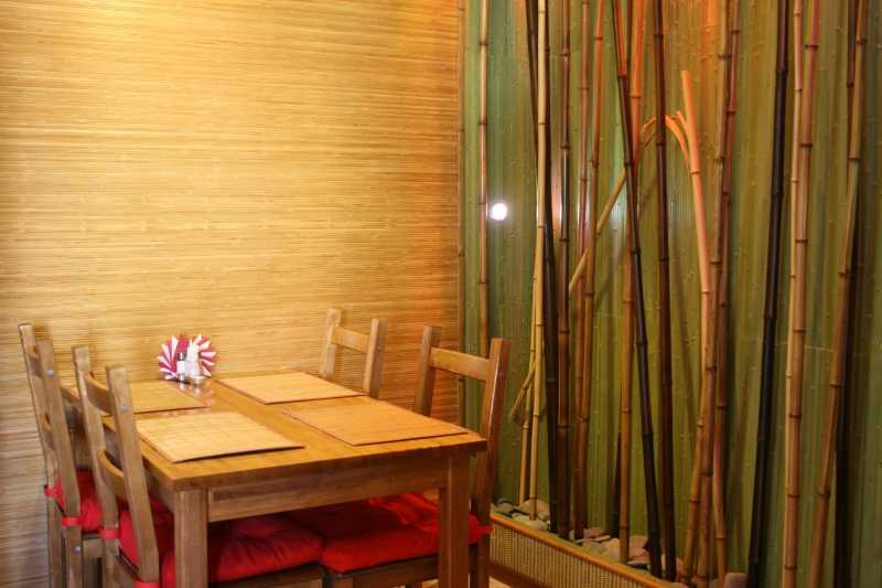 Бамбук в интерьере - применение в декоре +50 фото