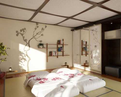 Проект дома в японском стиле: построить дом с крышей, планировка - 14 фото