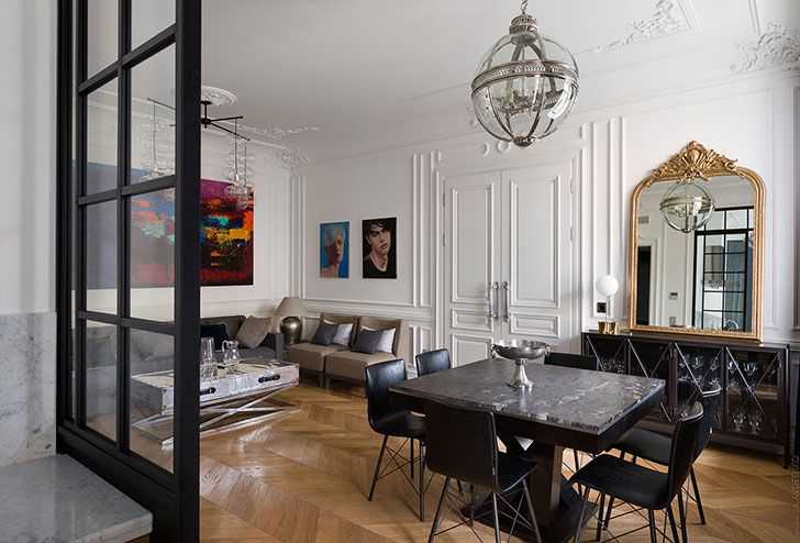 Парижский стиль в интерьере (40 фото): декор квартиры и комнаты, оформление спальни и кухни дома в тематике париж, дизайн