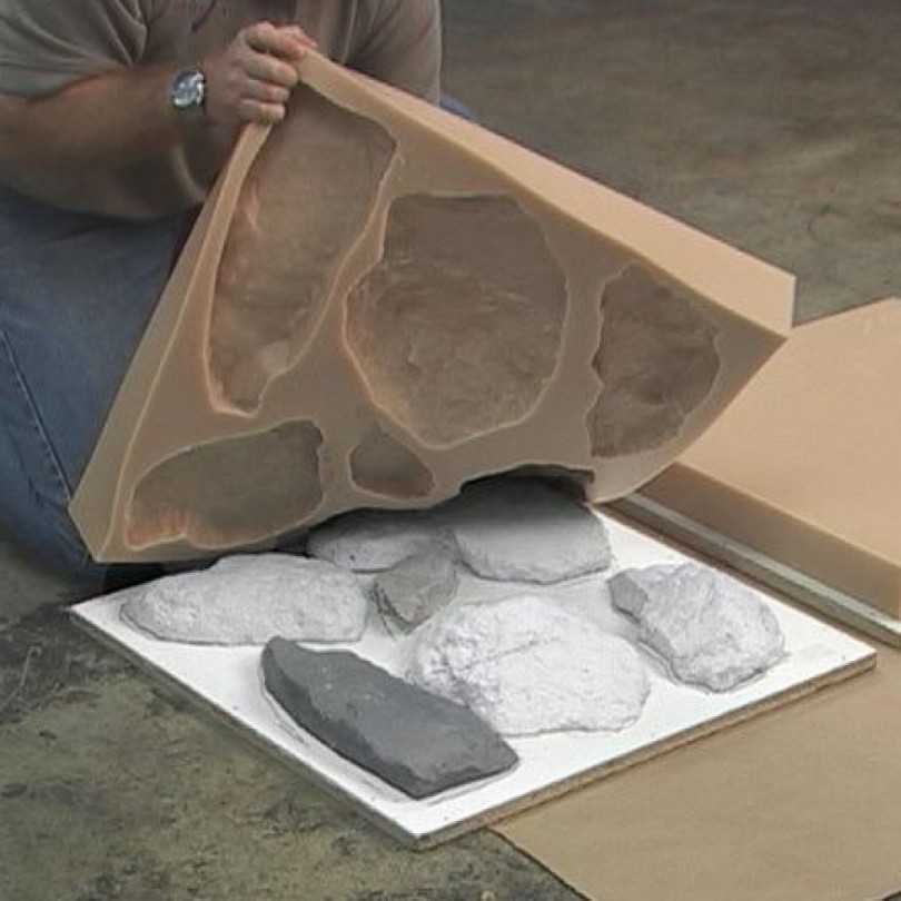 Изготовление искусственного камня своими руками