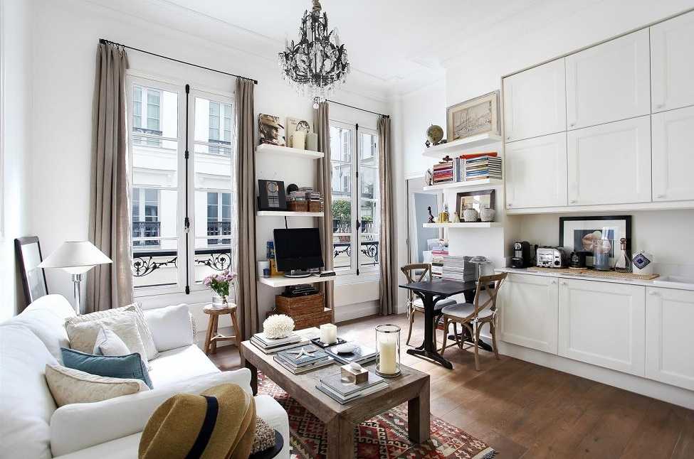 Интерьер в стиле парижских квартирmsk-grand.ru
