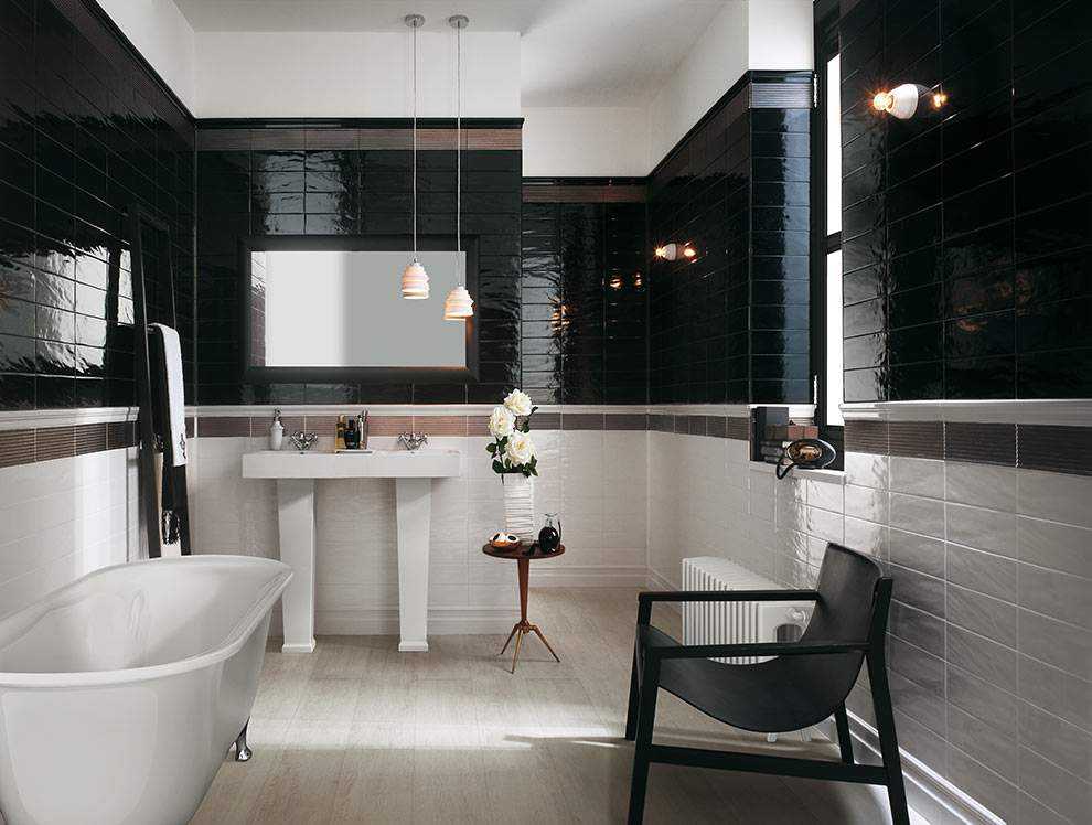 Дизайн плитки в ванной: топ-150 фото примеров дизайна с использованием плитки