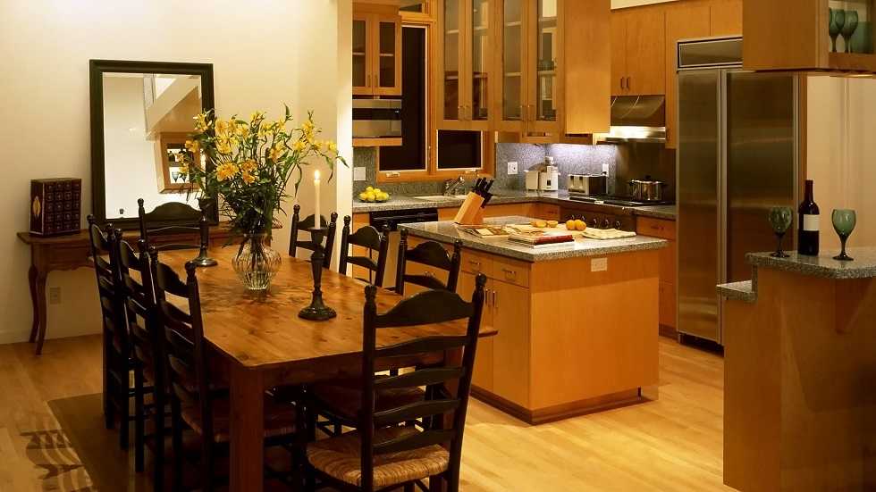 Прямая кухня: 70+ реальных фото примеров интерьера кухни