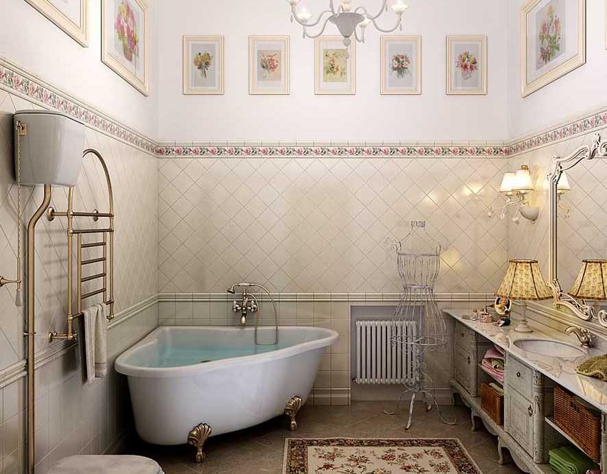 Ванная в стиле прованс: особенности дизайна, отделка и аксессуары (50 фото) | дизайн и интерьер ванной комнаты