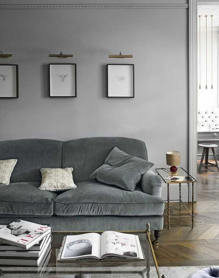 Серый интерьер гостиной: инструкция по подбору правильных оттенков. 200 фото примеров дизайна зала в серых тонах